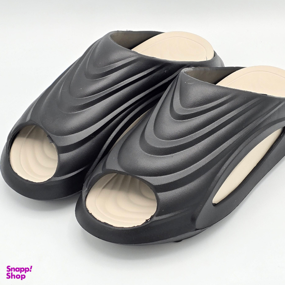 دمپایی مردانه زیتون مدل دراگون کد 0592 رنگ مشکی