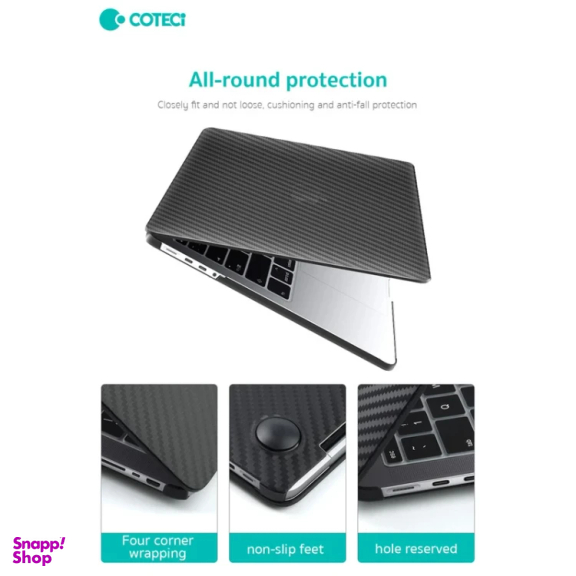 کاور محافظ لپ تاپ کوتسی مدل 11024 مناسب مک بوک ایر 13 اینچ A2681 (M2) / A3113 (M3)