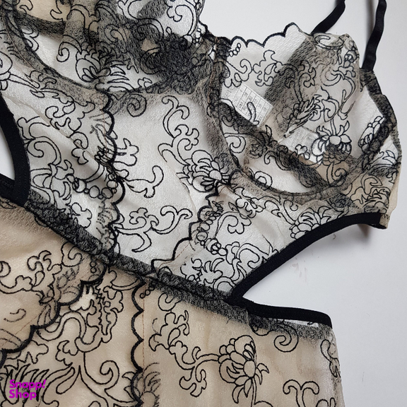 لباس خواب زنانه برتا کد 2300OZB رنگ نسکافه ای
