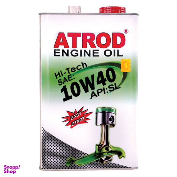روغن موتور خودرو آترود مدل Hi-Tech 10w40 ظرفیت 4 لیتر