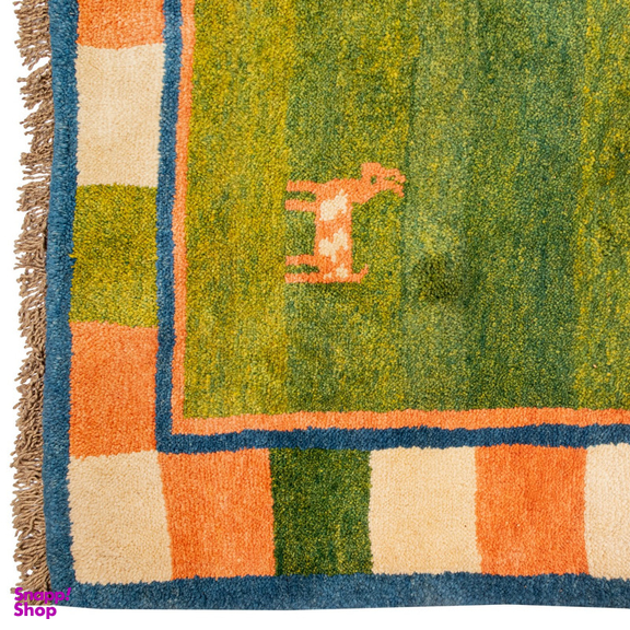 گبه دستباف سی پرشیا کد 171785 سایز 225x160 سانتی‌ متر