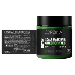 ماسک مو ترمیم کننده لورزینا مدل بوتاک LPP حجم 500 میلی لیتر