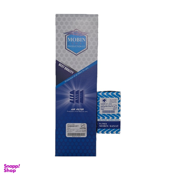 فیلتر روغن و هوای خودرو مبین مدل 607110 601296 Ef7