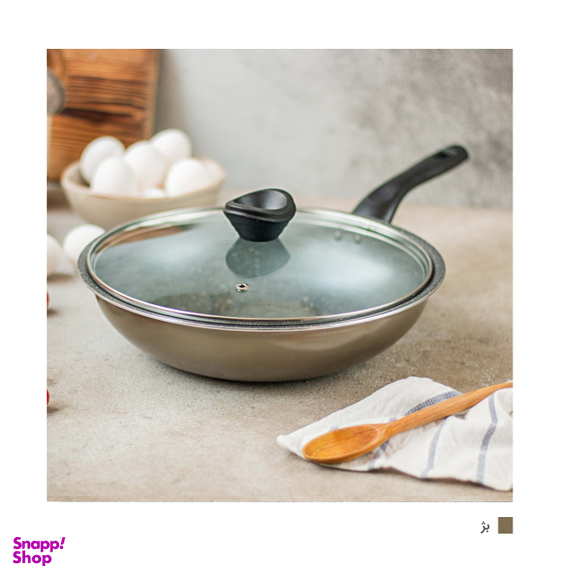 تابه تکنو مدل wok سایز 24