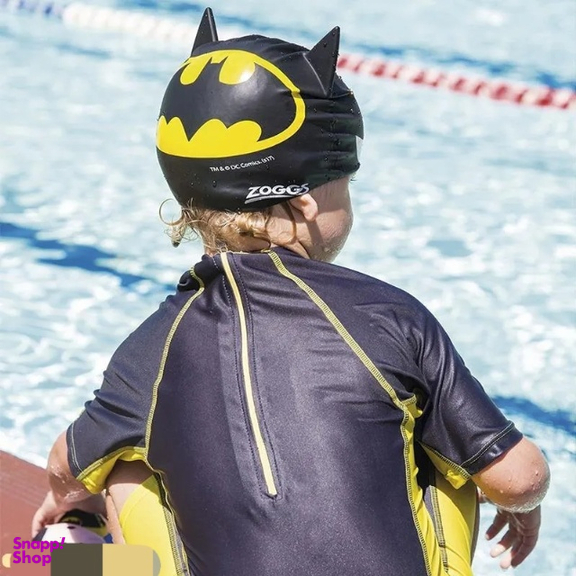 کلاه شنا بچگانه زاگز Batman 3D SILICONE CAP HMK