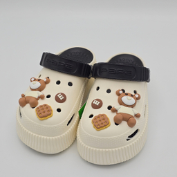 صندل بچگانه پاپا مدل کراکس کد 464946 رنگ کرم