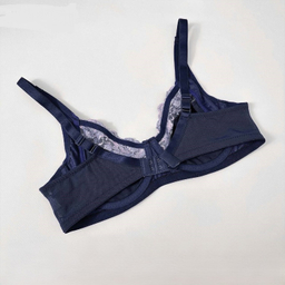 سوتین زنانه نوشه پوش کد 20407 رنگ سرمه ای