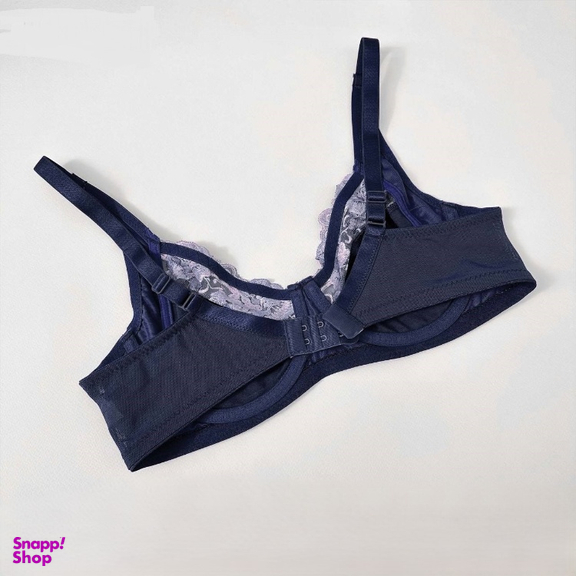 سوتین زنانه نوشه پوش کد 20407 رنگ سرمه ای