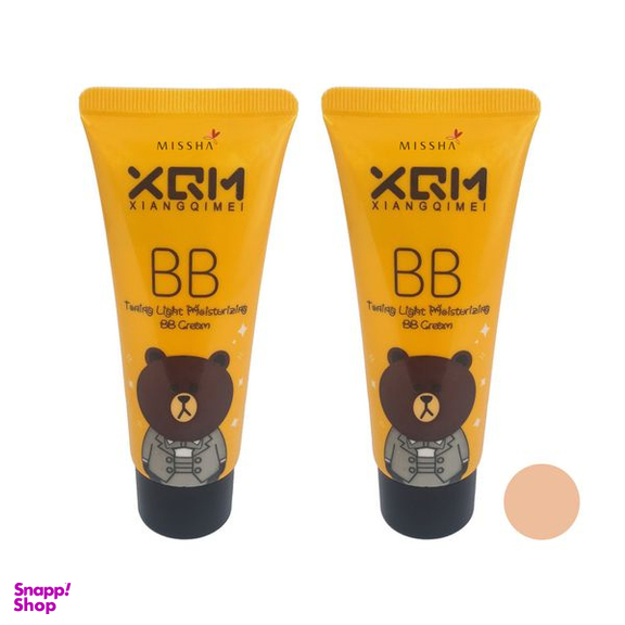 کرم پودر BB میشا مدل  Moisturing حجم 65 میلی لیتر مجموعه 2 عددی