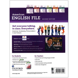 کتاب American English File Starter اثر جمعی از نویسندگان انتشارات زبان مهر