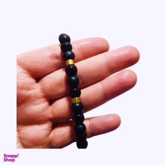 دستبند مردانه مدل اونیکس ترکیبی