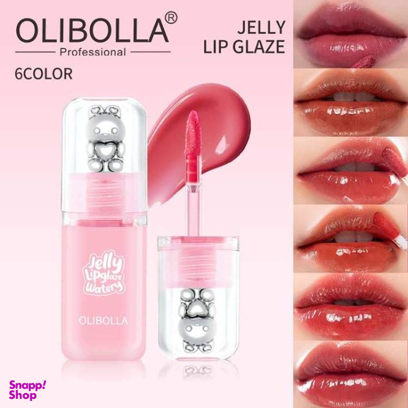 رژ لب مایع اولیبولا مدل Jelly Lipglaze Watery کد 05 حجم 4.5 میلی لیتر