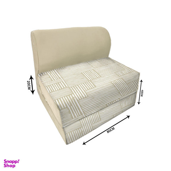 مبل تختخواب شو یک نفره نوپه هوم مدل تشک شو کد M1014