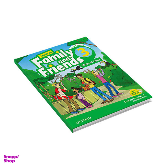 کتاب Family and Friends 3 اثر Naomi Simmons انتشارات آکسفورد