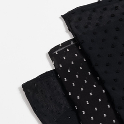 بلوز زنانه برنس کد 40102 رنگ مشکی