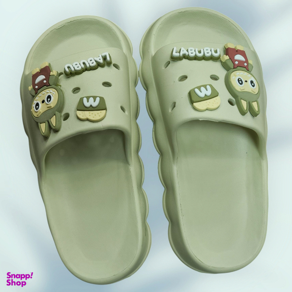 دمپایی زنانه زیتون مدل ویدا لبوبو ویانزا رنگ سبز پسته ای