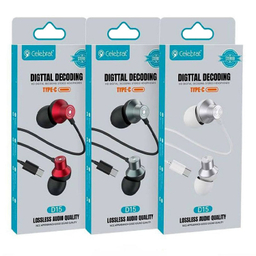 هندزفری با سیم سلبریت مدل D15 Type-C طول 1.2 متر