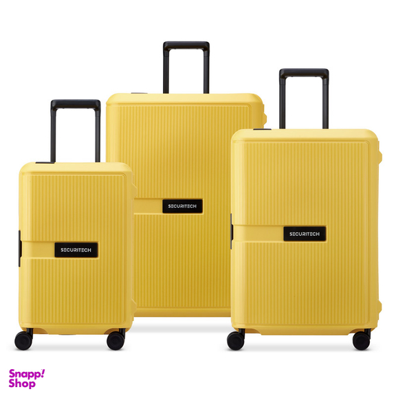 چمدان دلسی مدل SECURITECH STONE کد 4008985 مجموعه 3 عددی