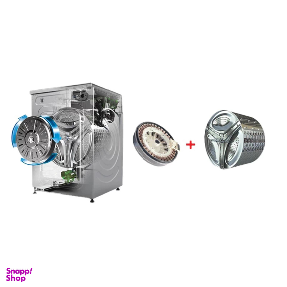 ماشین لباسشویی دوو مدل DWK-ZL860CS ظرفیت 8 کیلوگرم