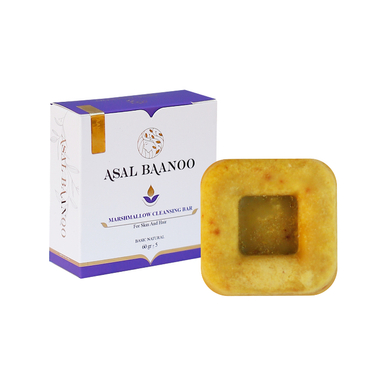 پن شستشوی پوست عسل بانو مدل گل ختمی وزن 60 گرم