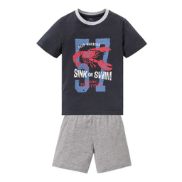 ست تیشرت و شلوارک پسرانه پیپرتس مدل 8029578