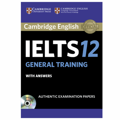 کتاب زبان IELTS Cambridge 12 General انتشارات کمبریج به همراه سی دی