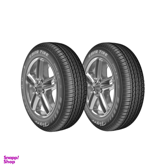 لاستیک خودرو کویر تایر مدل KB66 سایز 215/65R16 دو حلقه
