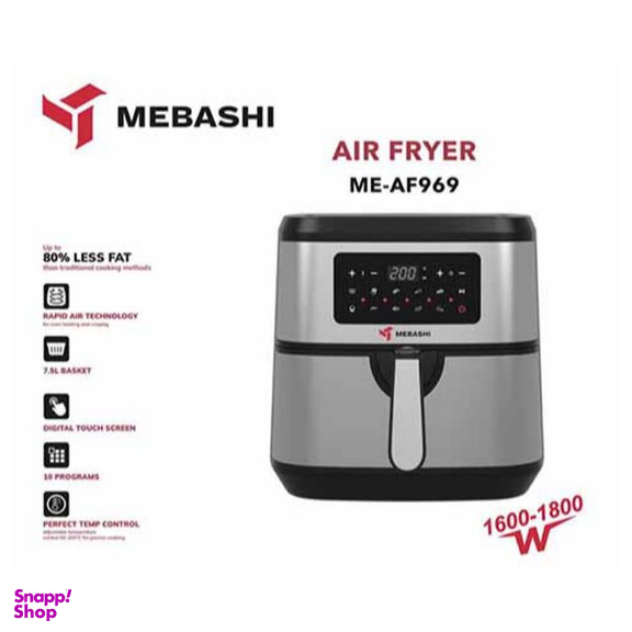 سرخ کن بدون روغن مباشی مدل ME-AF969