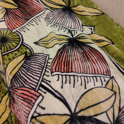 پتو گلبافت مدل مورا مسافرتی تک نفره