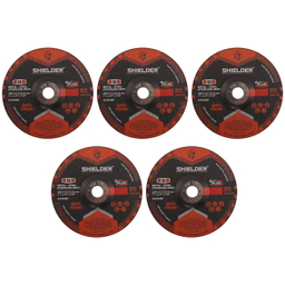 صفحه سنگ سایش آهن شیلدر مدل SH-1806-5 مجموعه 5 عددی