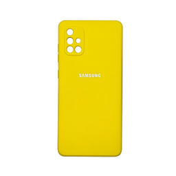 کاور مدل سیلیکونی مناسب برای گوشی موبایل سامسونگ Galaxy A71 غیر اصل