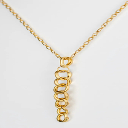 آویز گردنبند طلا 750 عیار زنانه مدل کارتیه کد S01