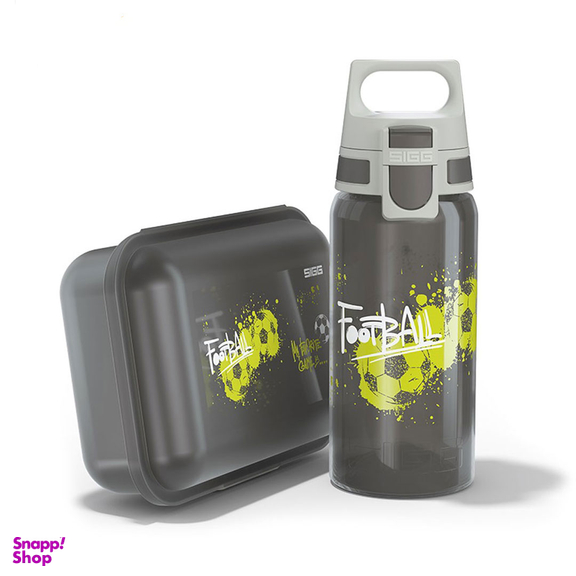 ست قمقمه و ظرف غذای کودک سیگ مدل VIVA SCHOOL SET FOOTBALL