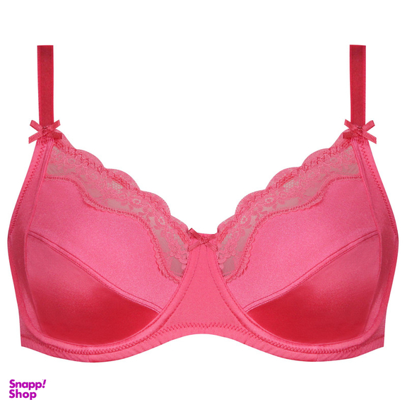 سوتین زنانه لین مدل فنردار کد 4680-606 رنگ سرخابی