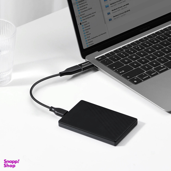 مبدل USB-C به USB3.1 باسئوس مدل Ingenuity Series Mini OTG Adaptor ZJJQ000001