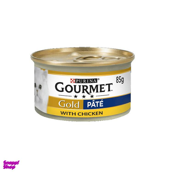 کنسرو غذای گربه گورمت مدل پته مرغ Chicken Pate وزن 85 گرم