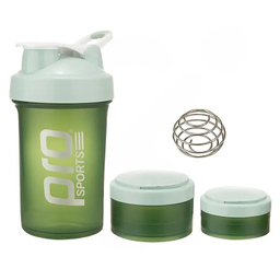 قمقمه شیکر ورزشی پرو اسپرتز مدل 3 تکه کد 40 گنجایش 500 سی سی