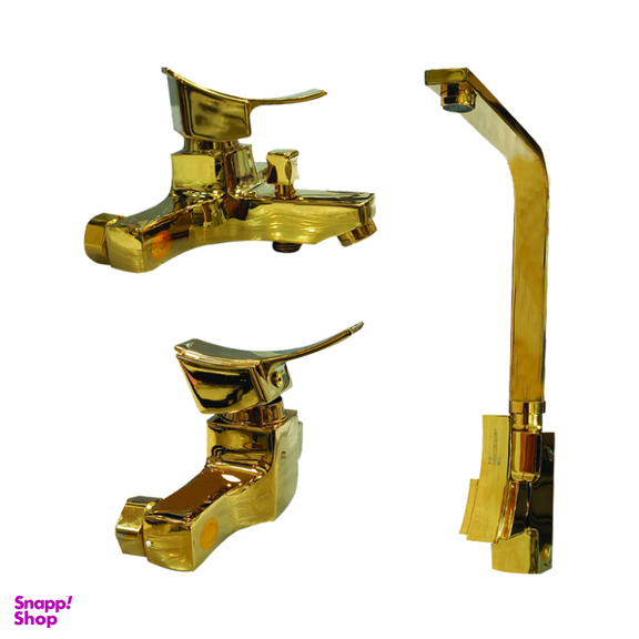 ست شیرآلات ایران گروه مدل فلت کد 202030 مجموعه 3 عددی