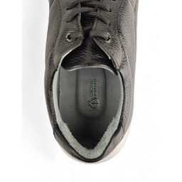 کفش کتانی زنانه چرم کاکتوس مدل WS۱۰۵۶ رنگ مشکی