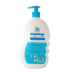 شامپو بچه مانا مدل پروتئین شیر و روغن نارگیل درب پمپی حجم 750 میلی لیتر