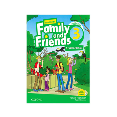 کتاب Family and Friends 3 اثر Naomi Simmons انتشارات آکسفورد