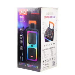 اسپیکر بلوتوثی قابل حمل آکو کد Sound Box 650