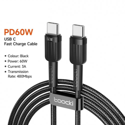 کابل تبدیل USB-C توکی مدل TQ-X13 طول 1 متر