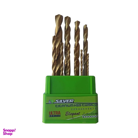 مته آهن سیلور مدل YP-2-10MM-GT-BT10-10PCS مجموعه 10 عددی