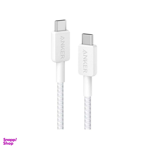 کابل دیتا Type-C به Type-C انکر مدل 322 A81F5 طول 90 سانتی‌ متر