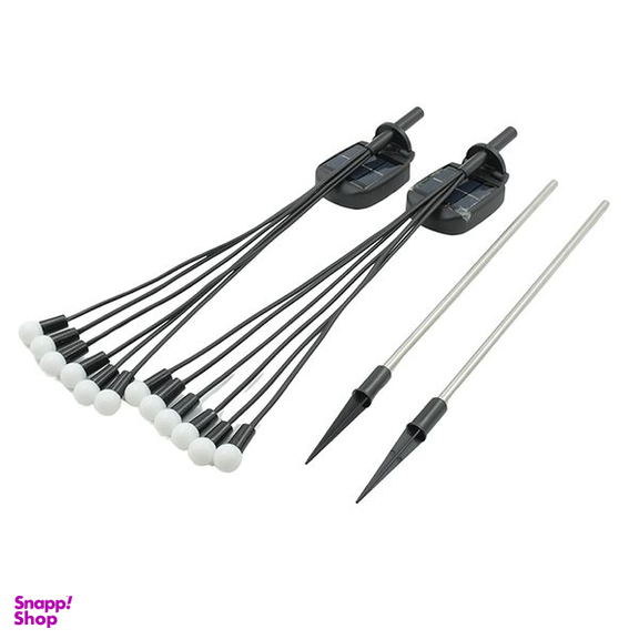 چراغ پارکی خورشیدی مدل شب تاب SP مجموعه 2 عددی