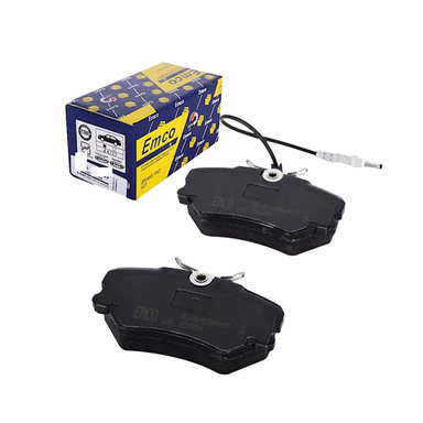 لنت ترمز جلو دیسکی ایساکو با سیم مناسب خودروی پژو 405 بسته 4 عددی
