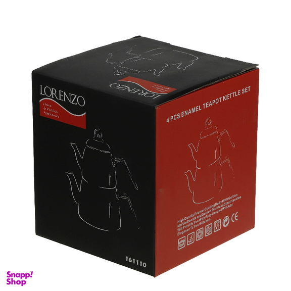 کتری و قوری لورنزو کد 10373