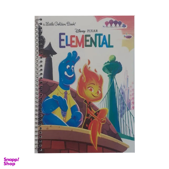دفتر مشق 50 برگ رهام طرح Elemental