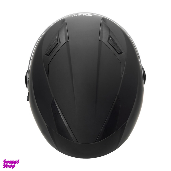 کلاه کاسکت بلوتوث دار فلش مدل 868 Matt Black